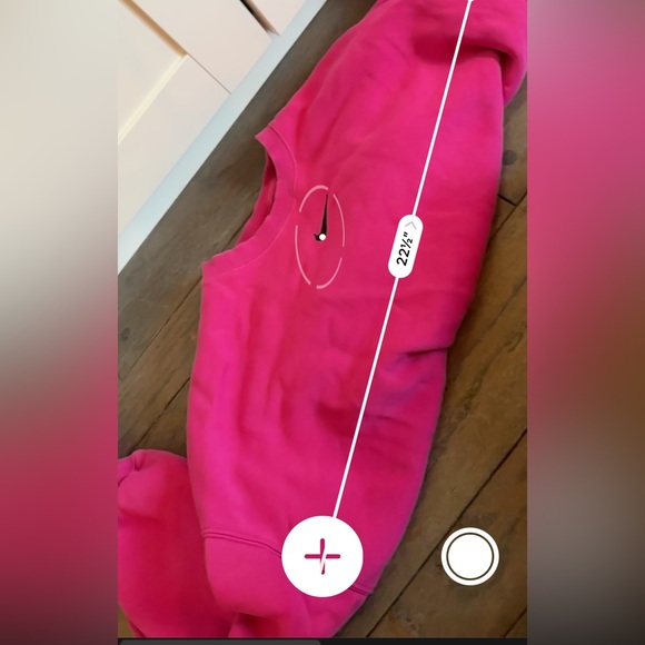 Nike Women's Pink Cropped Loose Fit Crew Neck Sweatshirt Size Medium - Picture 4 of 5